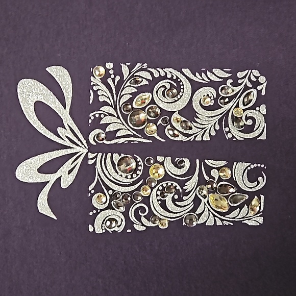 Long Sleeve Glitzy Tee - Picture 3 of 3